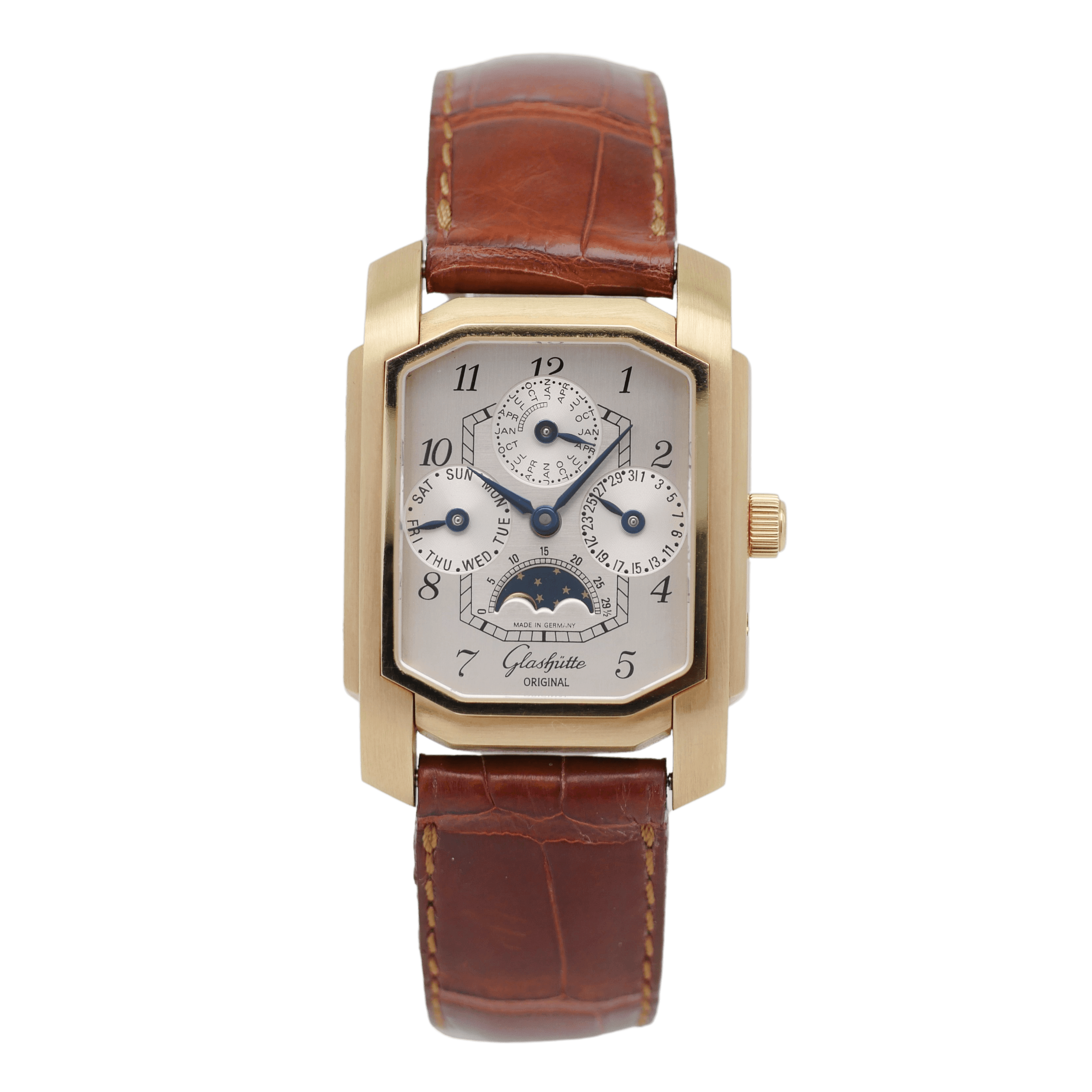 Glashütte Original Senator – Ref. 42-01-02-02-04, very good – Image 1/9
