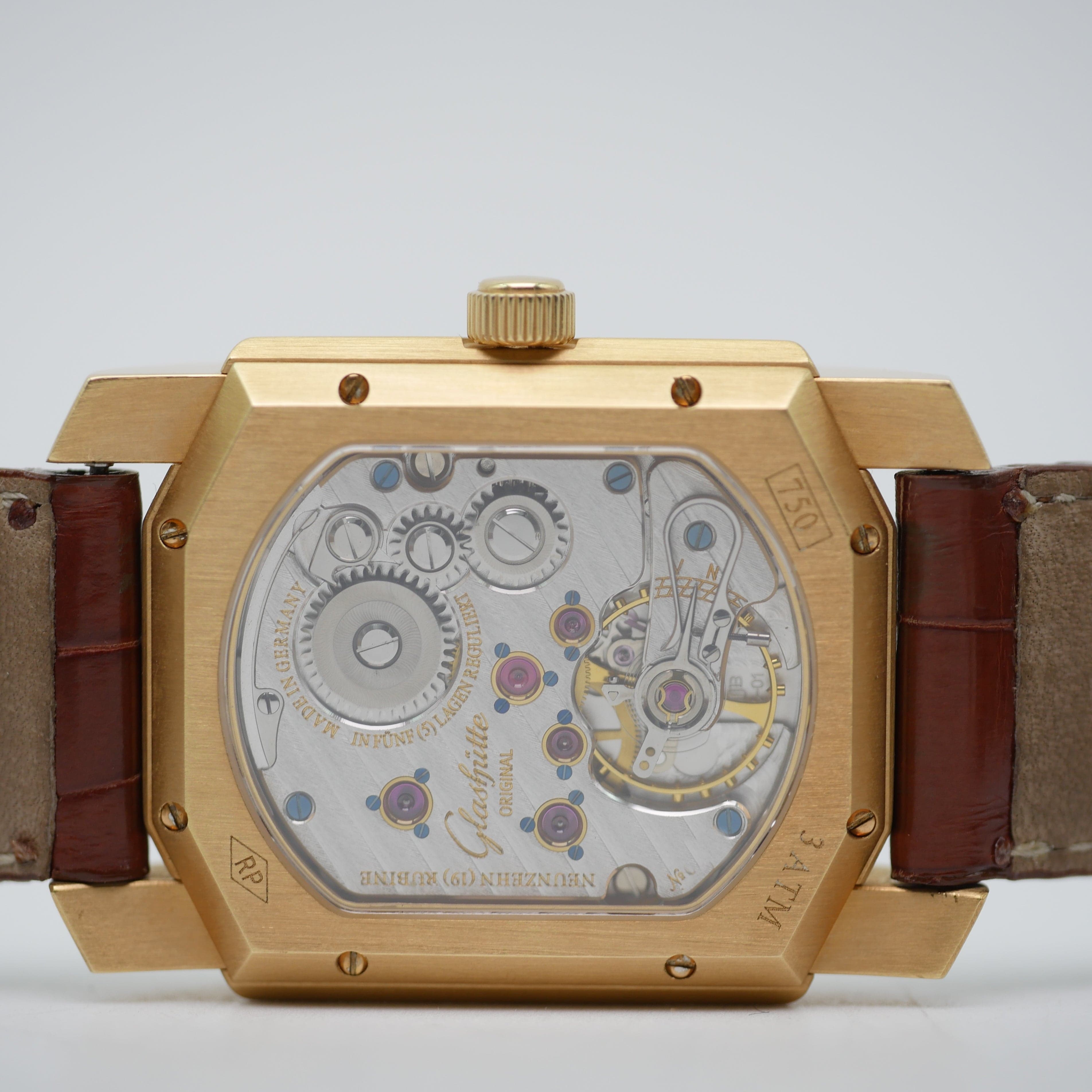 Glashütte Original Senator – Ref. 42-01-02-02-04, very good – Image 2/9