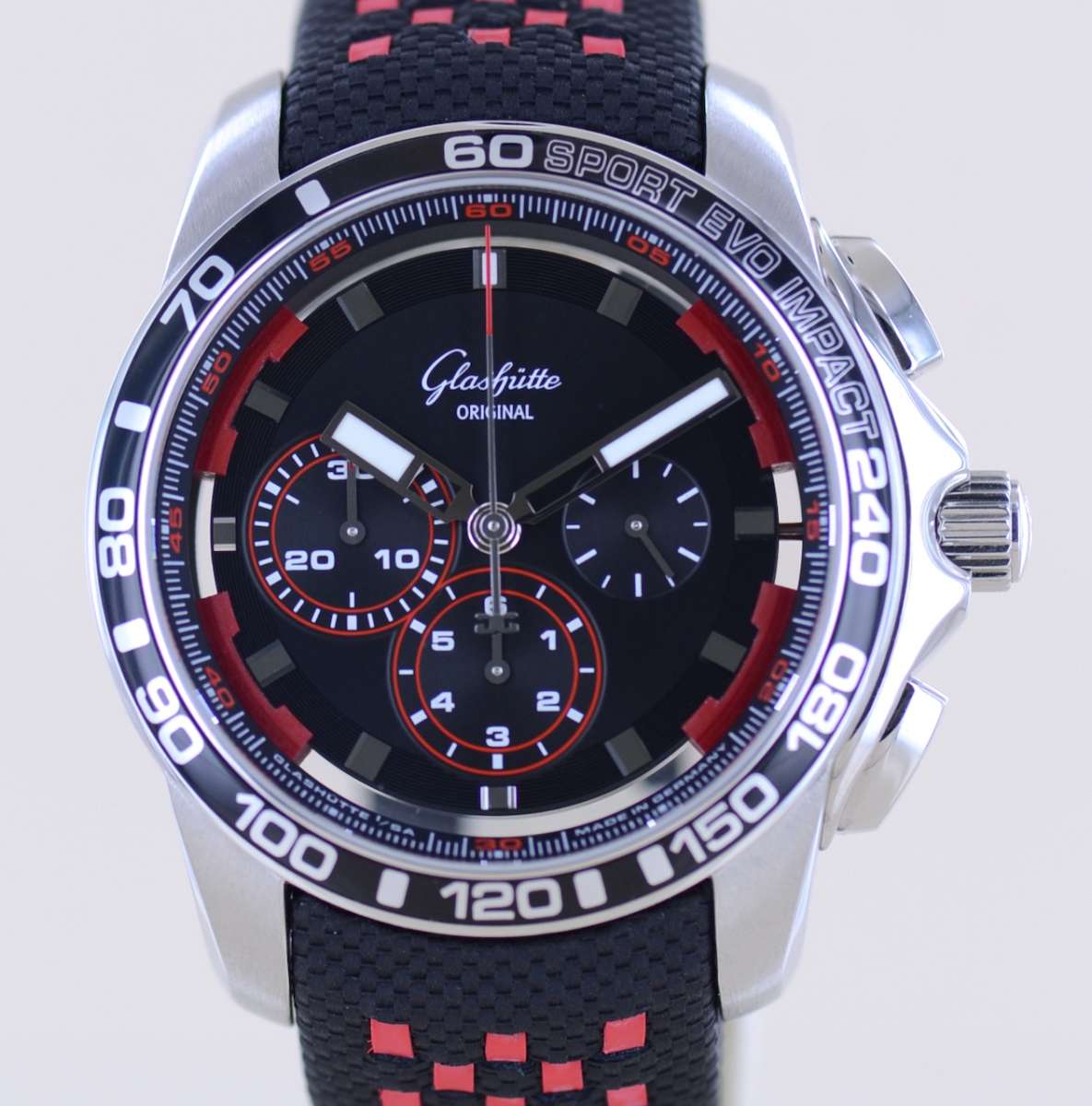 Glashütte Original Sport Evolution Chrono – Ref. 1-39-31-73-73-03, very good – Image 1/3