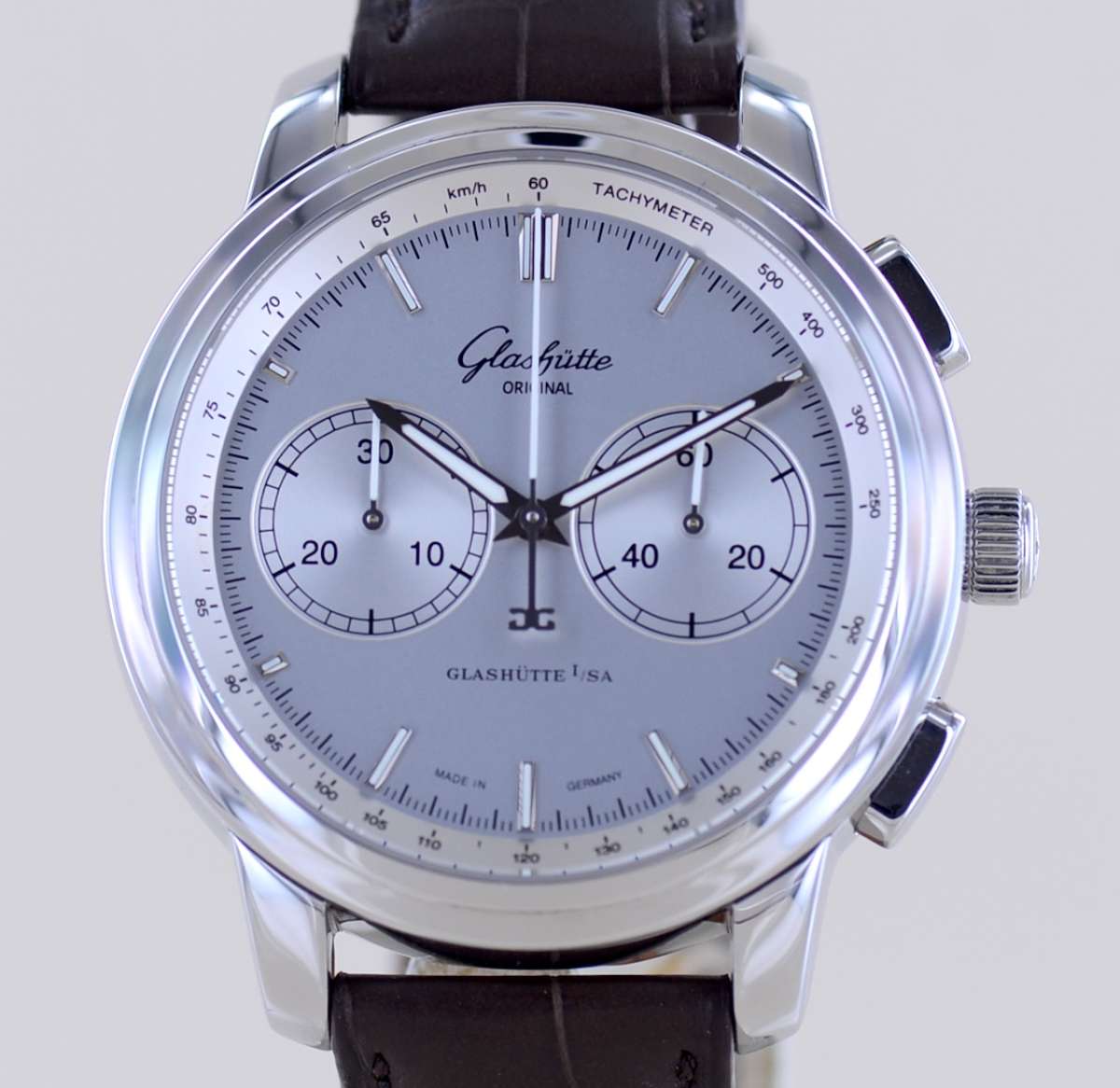 Glashütte Original Senator – Ref. 39-34-21-42-04, very good – Image 1/3